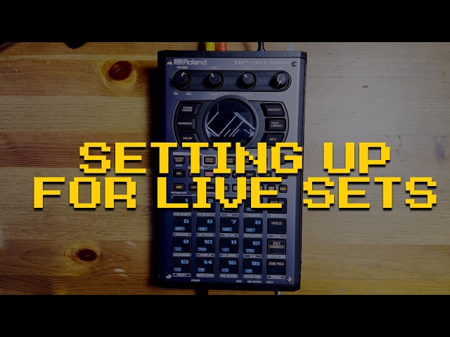 How to Set Up Your SP-404 MK2 for Live Performances
