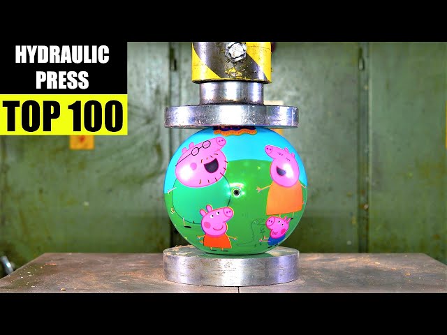Top 100 Best Hydraulic Press Moments VOL 5 | Satisfying Crushing Compilation