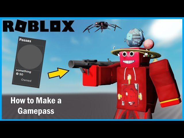 ROBLOX Tutorials I How to Make a Gamepass