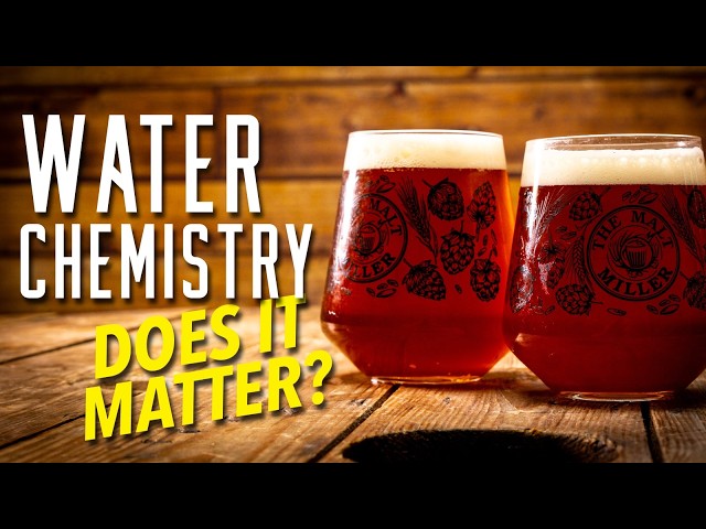 Homebrew Water Chemistry Experiment: Does Brewing Water Really Matter?