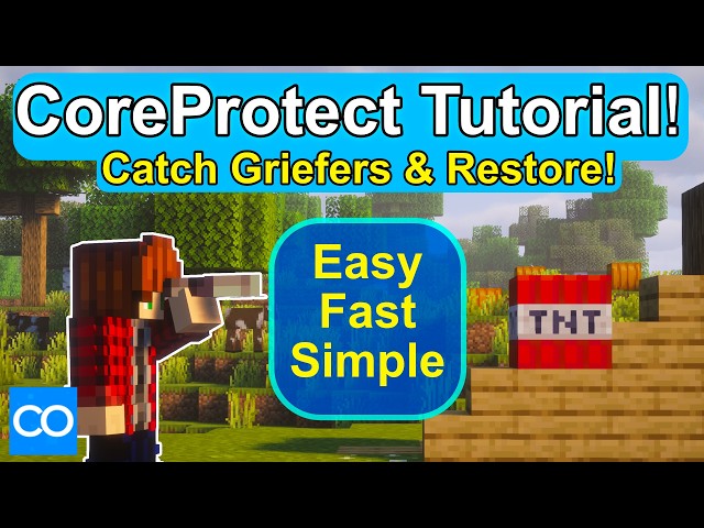 Minecraft How To Use CoreProtect!