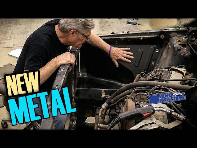 Battery Apron Rust Repair Fit & Weld 1970 Torino GT