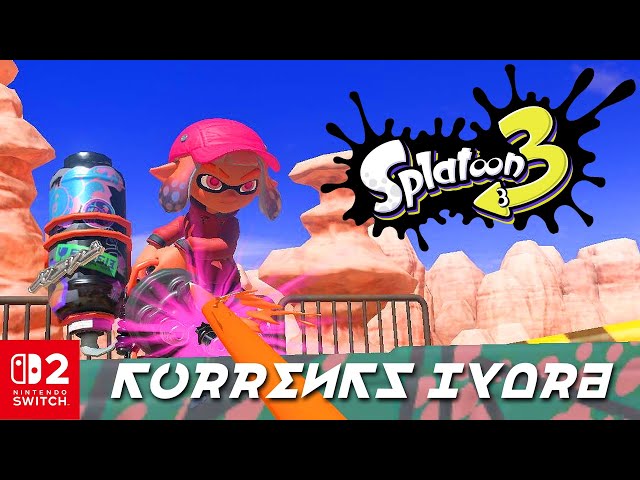 The Torrentz Hydra Splatling Requires Strategy in Splatoon 3!