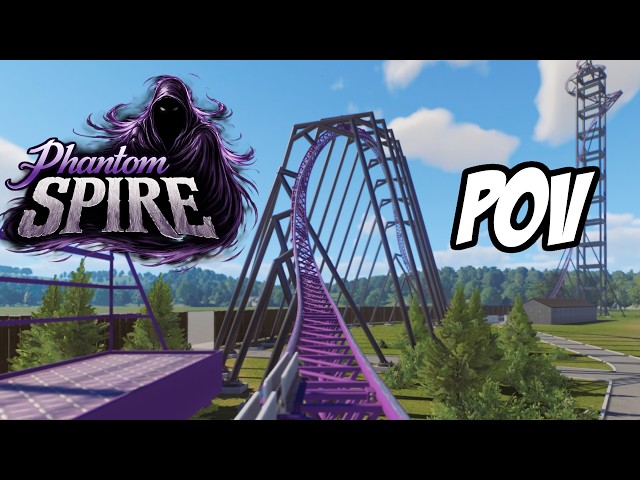 Phantom Spire POV - Six Flags Great Adventure 2027 Prediction Coaster