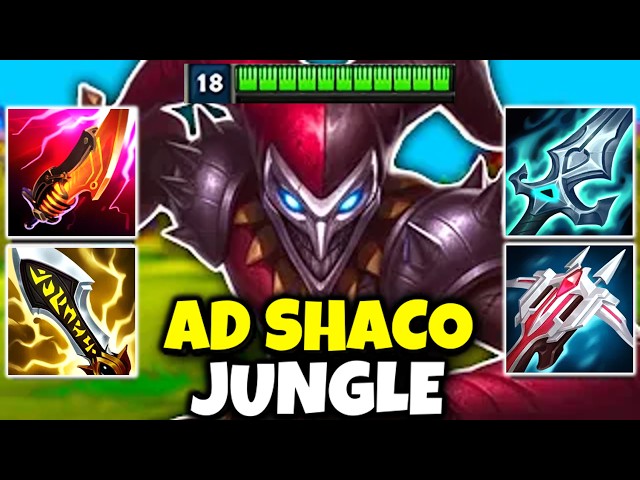 AD SHACO JUNGLE SHOULD NOT BE THIS STRONG!