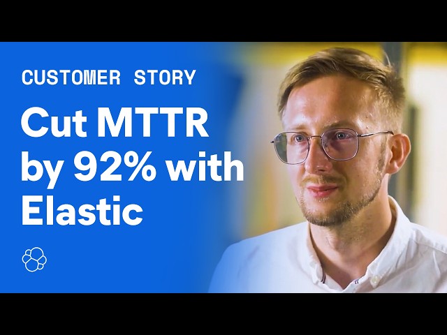 Lufthansa Group Digital Hangar cuts MTTR by 92% with Elastic Observability