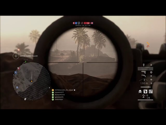 Battlefield1:Sniper moment