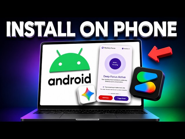 How to Build Your First NATIVE Android App in Google AI Studio Without Any Setup