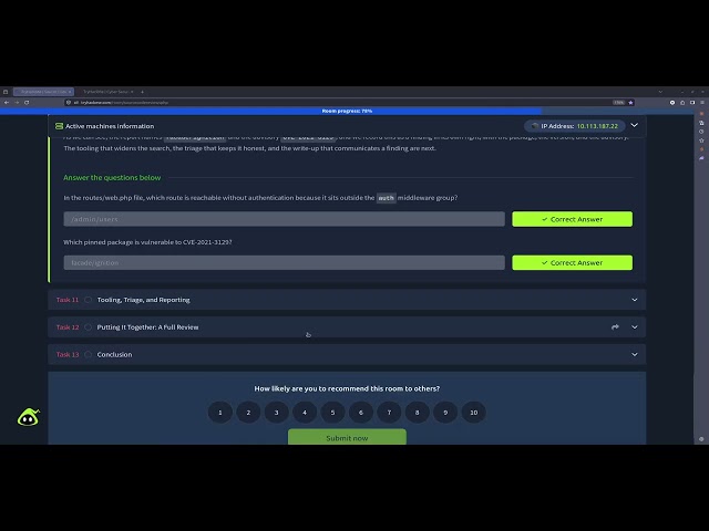 Source Code Review PHP TryHackMe WalkThrough