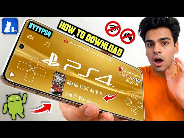 🔥 New PS4 Emulator For Android - KytyPS4 Setup/Settings & Minecraft Gameplay! PS4 Games On Mobile
