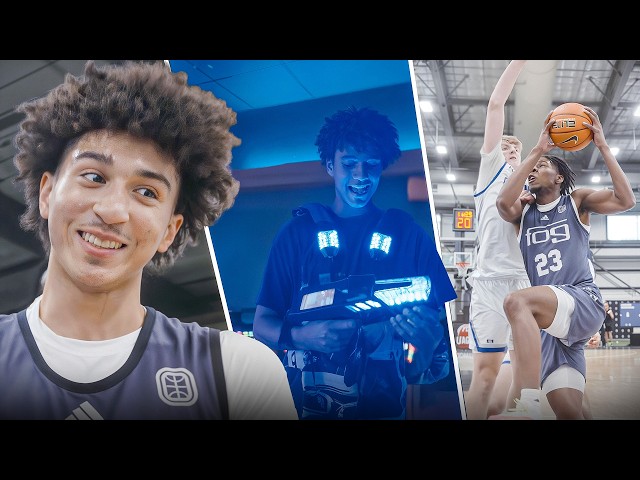 Inside A Day With An ELITE High School Basketball Team!