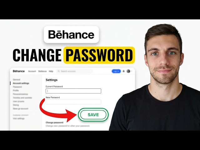 How to Change Password in Behance  2026 (Update Password Easily)