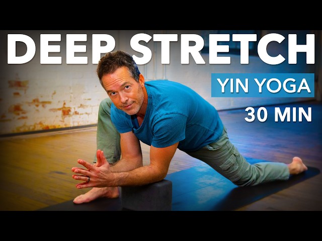 30 Min Deep Fascia Stretch l Yin Yoga for Hips & Spine