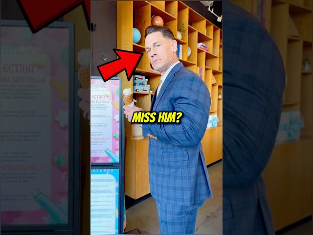 If John Cena suddenly go to jail, how much do you miss him? 💔🥺