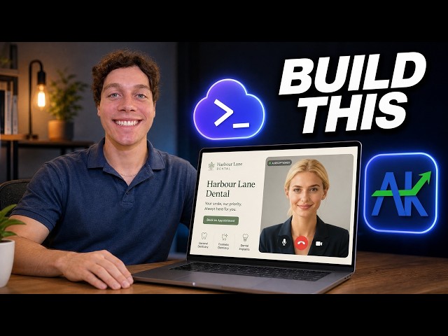 Turn Any Website Into a Talking AI Receptionist (GPT-6 Astra + Codex)