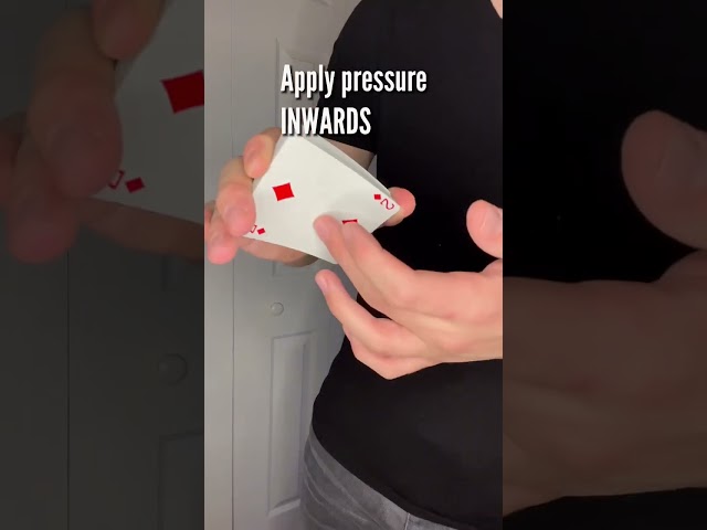 How to do the spring! (Card Move)😱 #Shorts