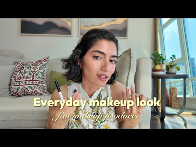 Everyday makeup look!! Fav products | Easy makeup tutorial | Mineral Sunscreen | fav lippies ☀️