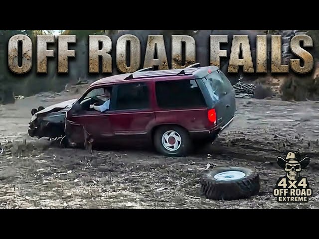 Pure Off Road Chaos | Extreme 4x4 Fails And Wild Madness 🚙💥 Full Action