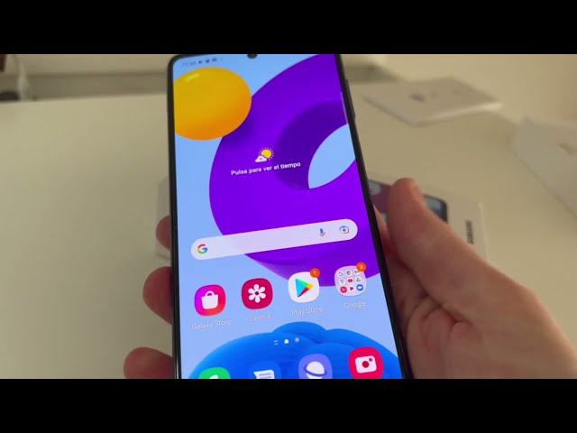 SAMSUNG Galaxy M52 5G Mobile phone, a very complete mid-range device