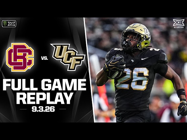 Bethune-Cookman vs. UCF Full Game Replay (9.3.26) | 2026 Monster Energy Big 12 Football