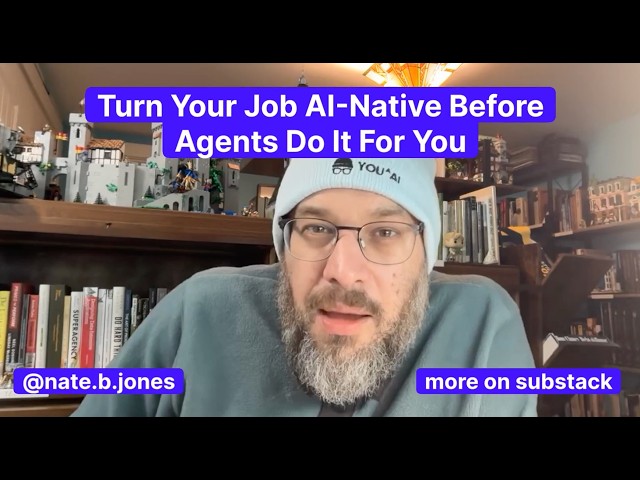 Turn Your Job AI-Native Before Agents Do It For You