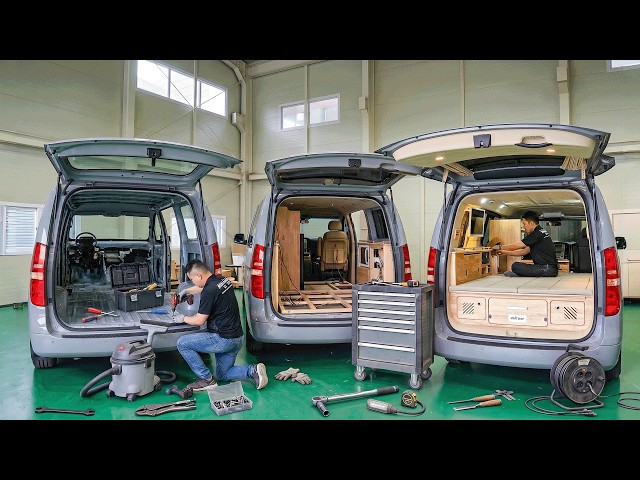 This Factory Turns Old Van into Your Dream Camper Van | Start to Finish