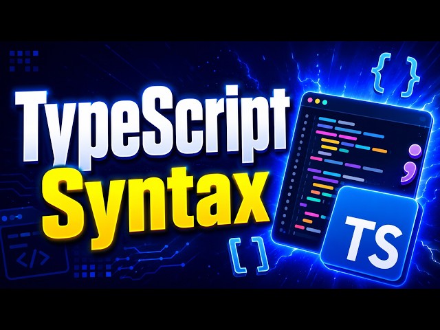 TypeScript Syntax Explained for Beginners | Statements, Comments & Errors