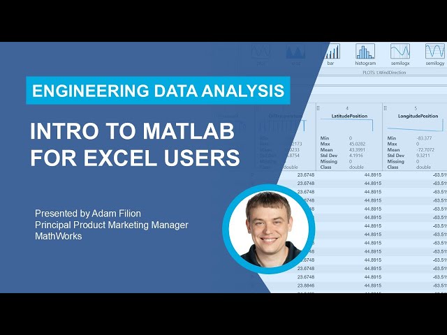 Engineering Data Analysis for Excel Users: An Introduction to MATLAB