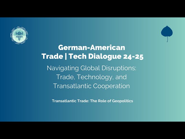 Expert Interviews @ GATTC2025  - Transatlantic Trade: The Role of Geopolitics