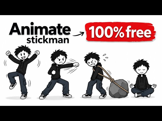 How to create Stick Figure Animation Videos For Free