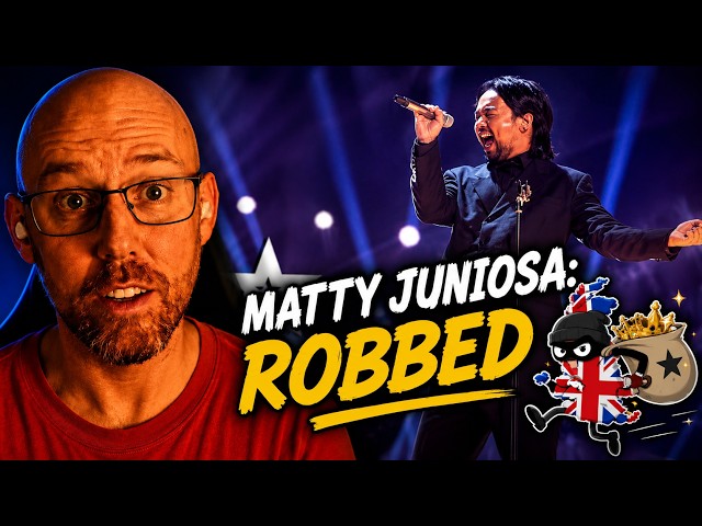 Matty Juniosa Deserved Better... | Britain's Got Talent Finals Reaction | Metal Musician
