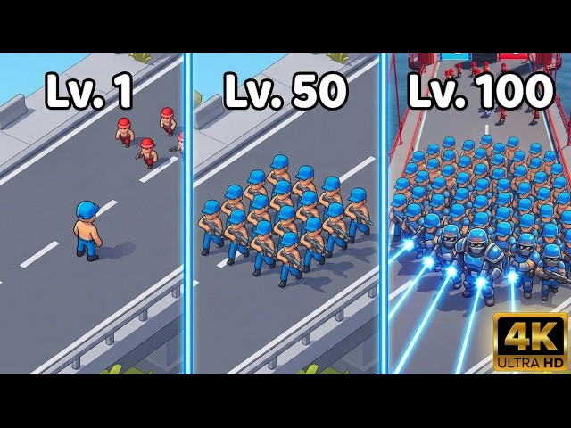 Top Last War Ads Review New Level 💥 Sweep Red Enemies With Max Level Squad!