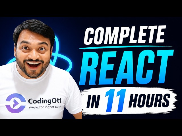 React JS Full Course 2026 | Complete React Tutorial for Beginners to Advanced | 11 Hours