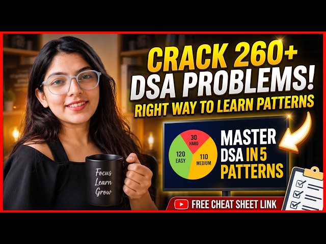 Right way to Learn DSA | Array to Graph 🚀 | Roadmap of DSA Journey 