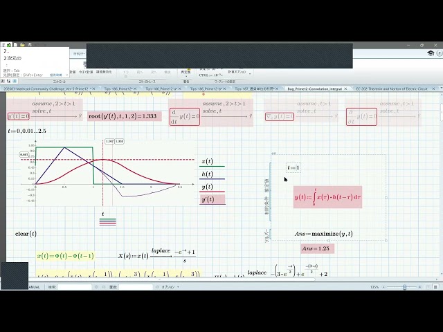 Primr 12 still has a bug for Convolution Integral.
