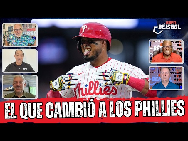 LOS PHILLIES son OTRO EQUIPO con LUIS ARRÁEZ, el VENEZOLANO los llevó a OTRO NIVEL | ESPN Beisbol