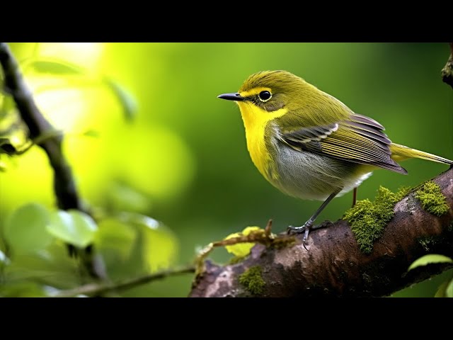 24 HORAS de Sonidos Relajantes de Pájaros Cantando 🐦 El Canto de las Aves, la Naturaleza y el Bosque