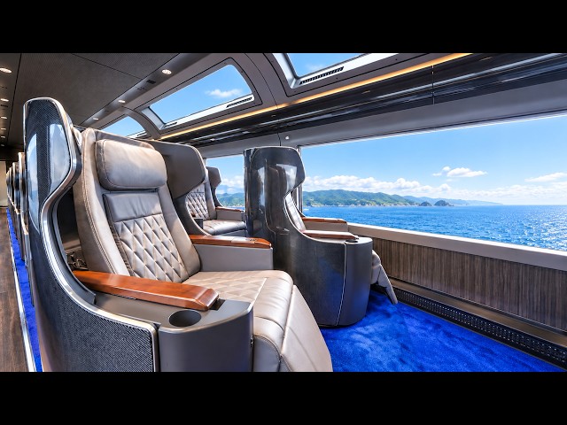 Riding Japan’s Amazing Luxury Train | Saphir Odoriko Premium Green Class 🇯🇵🚆