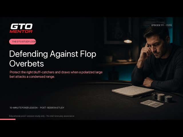 Defending Against Flop Overbets