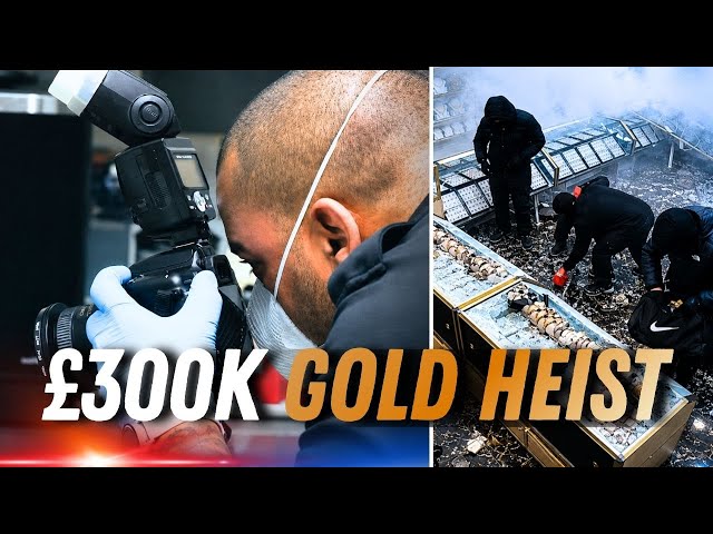 £300k Gold Heist Ram Raid Birmingham Jewelry Shop | Forensics: The Real CSI