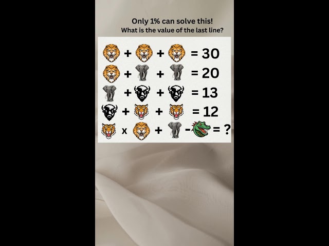 BRAIN TEASER #MATH #SHORTS