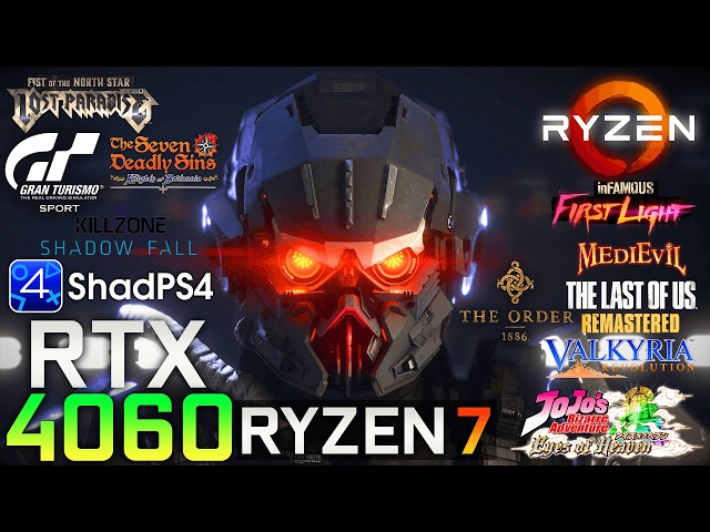 RTX 4060 | ShadPS4 Test in 10 PS4 Exclusive Games | Lenovo LOQ 15