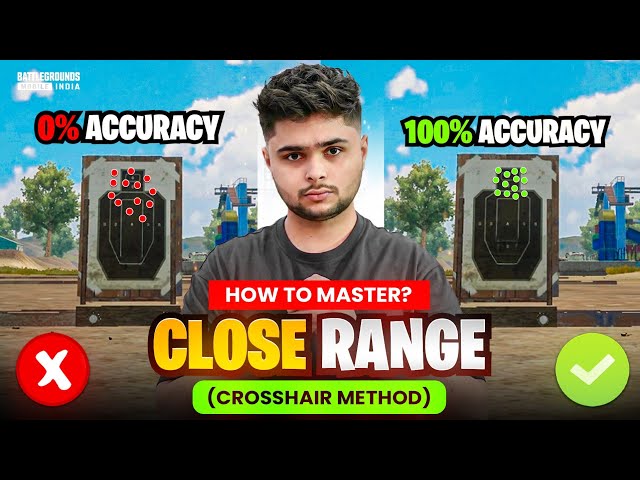 How to Improve Close Range Fights With CROSSHAIR METHOD | Close Range Tips & Tricks