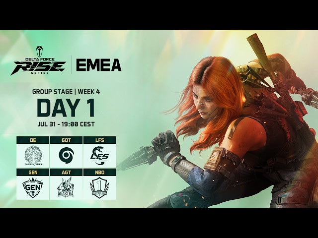 Delta Force Rise Series | EMEA | 2026 S1 | Group Stage Week 4 Day 1