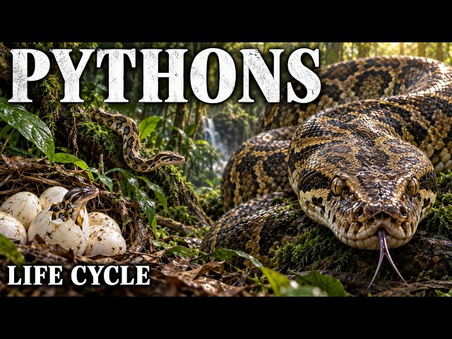 HOW DOES A PYTHON BECOME… A PYTHON? | The Incredible Life Cycle of a Python