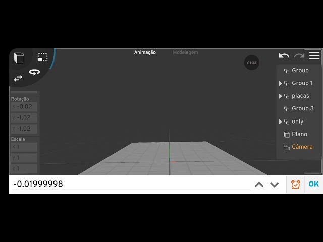 Camera moviment tutorial prisma 3d