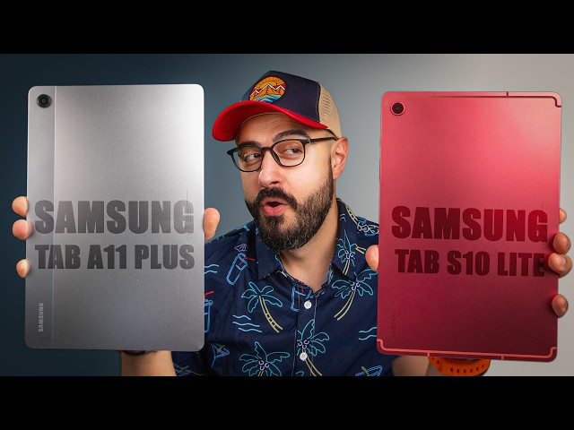 Almost The Same Tablet? Samsung Galaxy Tab A11+ and S10 Lite