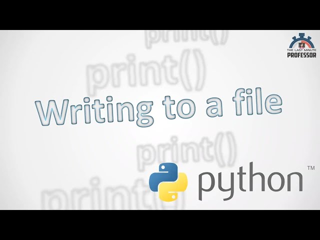 Write to a file using print function (Python)