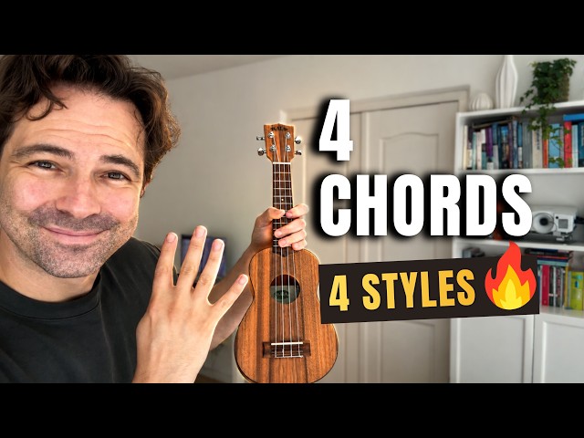 Learn 4 Ukulele Styles With Just 4 Easy Chords