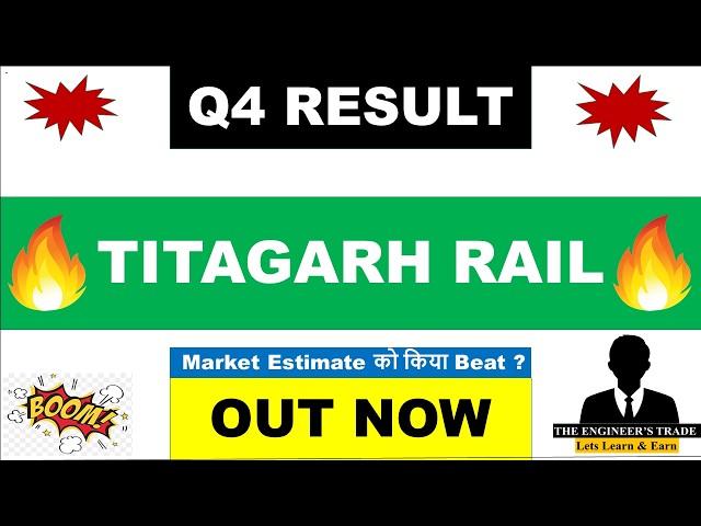 Titagarh Q4 Results 2026 | Titagarh Results Today | Titagarh Rail Systems Share Latest News 